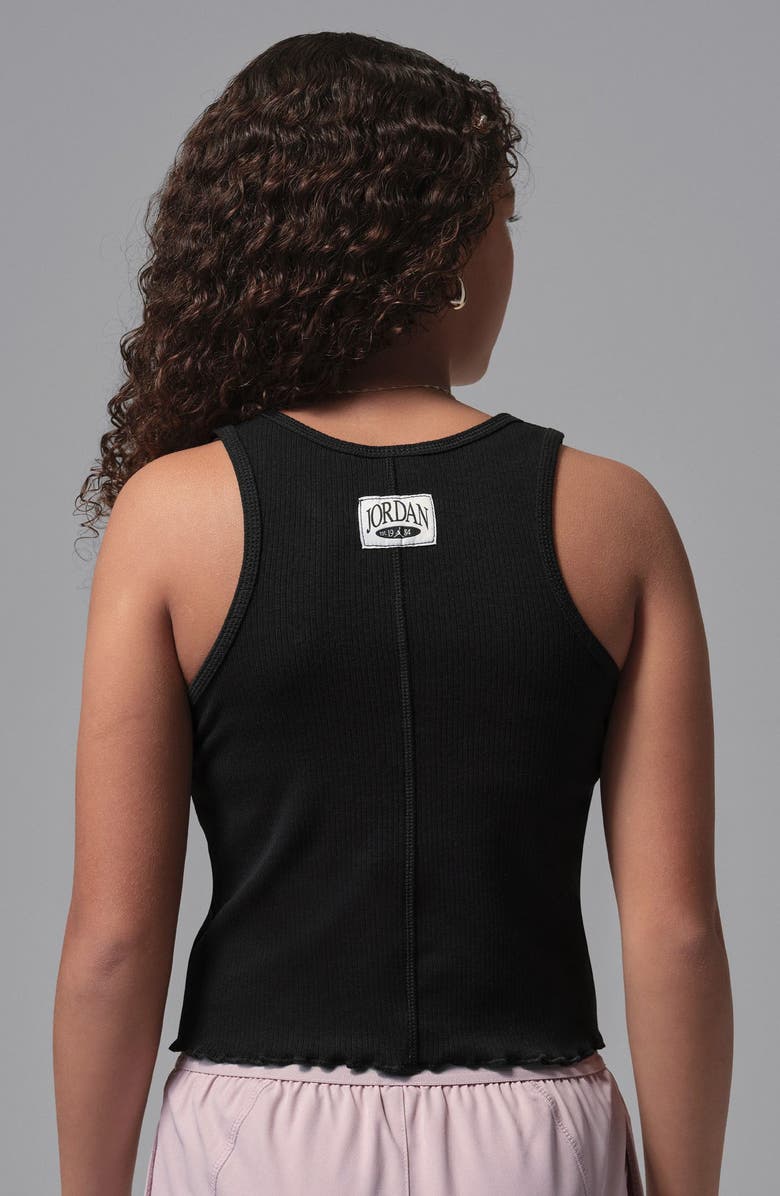 Jordan Kids' Graphic Flower of Friendship Racerback Tank, Alternate, color, Black