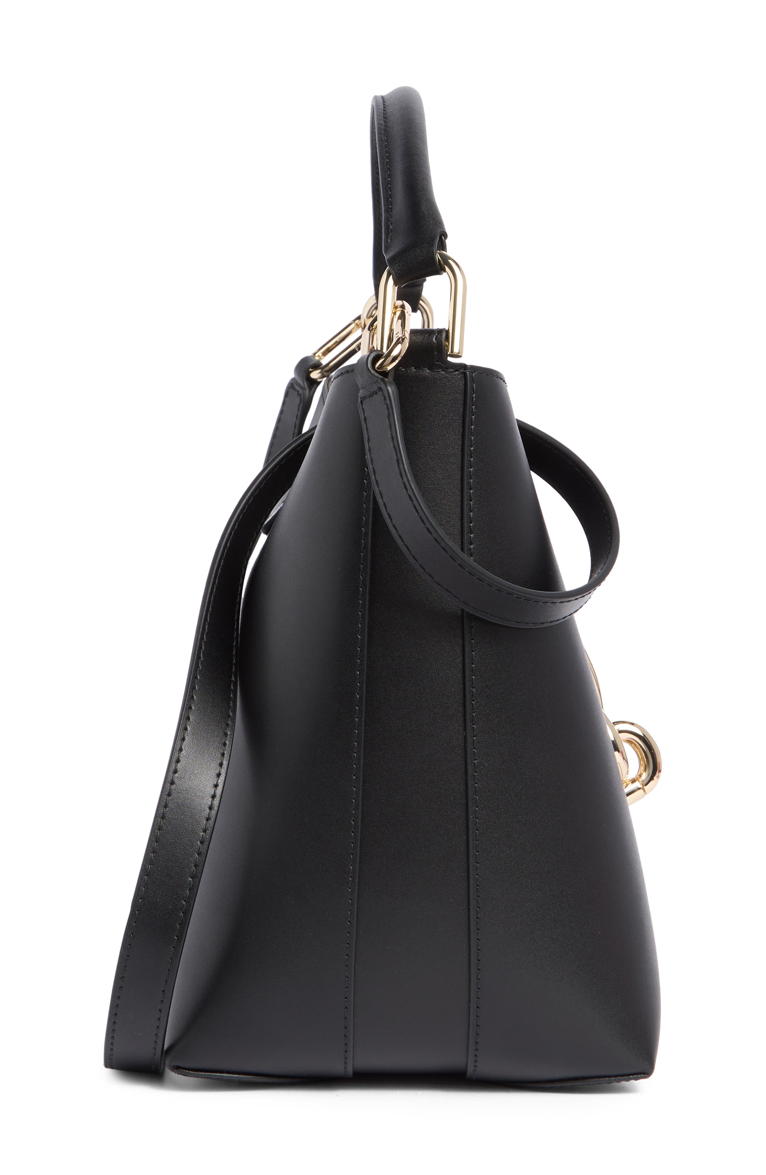 Mianova Leather Bucket Bag
