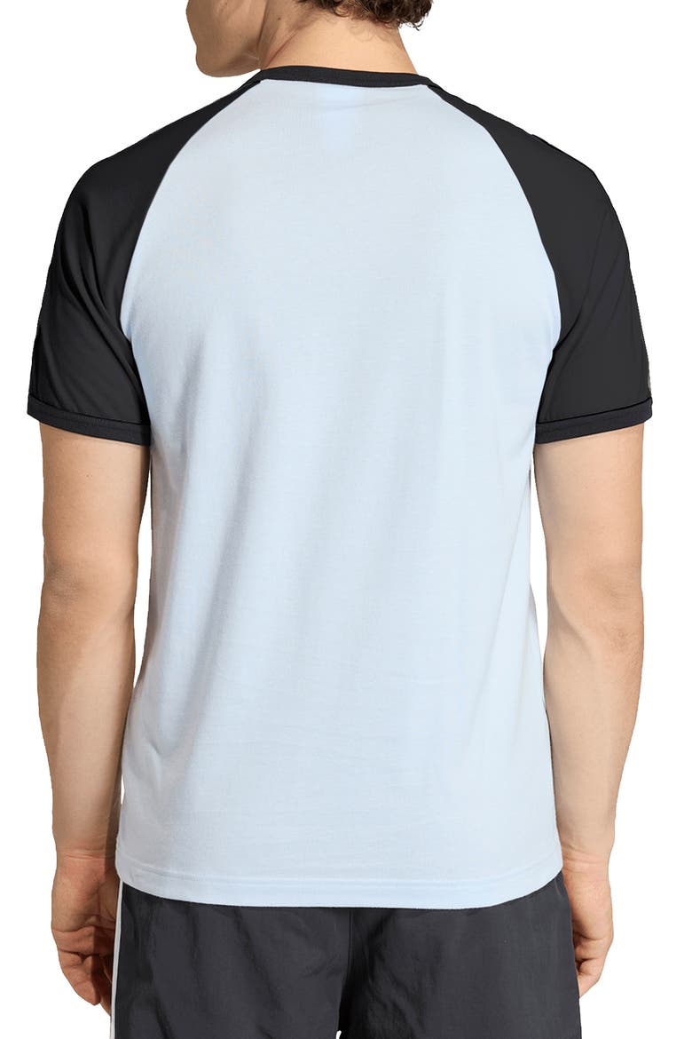 3-Stripes Cotton T-Shirt, Alternate, color, CRYSTAL SKY