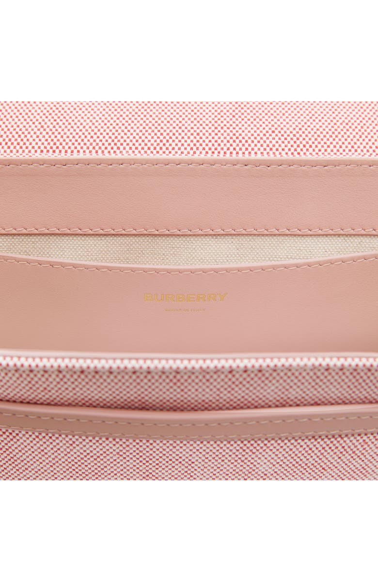 Burberry Medium Note Horseferry Print Canvas & Leather Crossbody Bag, Alternate, color,
