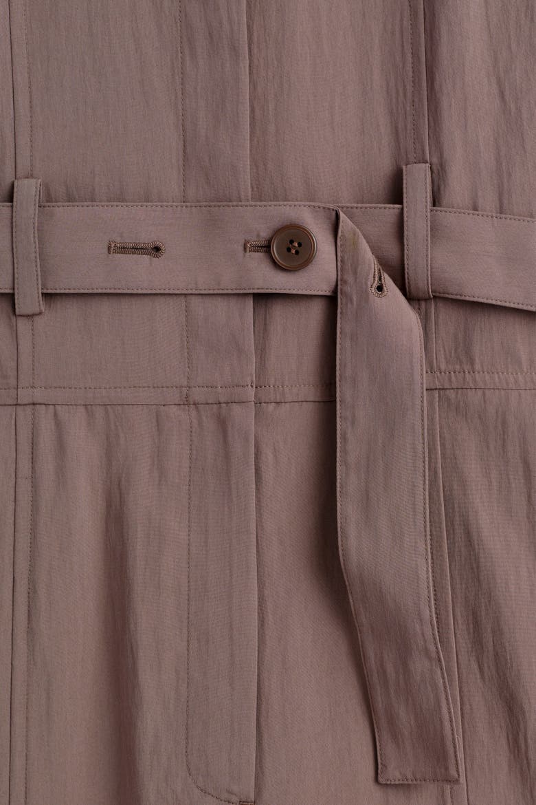 Belted Modal Coverall, Alternate, color, TERRACOTTA