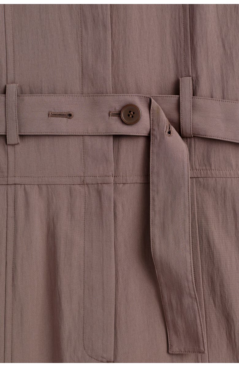 COS Belted Modal Coverall, Alternate, color, Terracotta