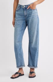 rag & bone Featherweight Stevie Mid Rise Tapered Jeans