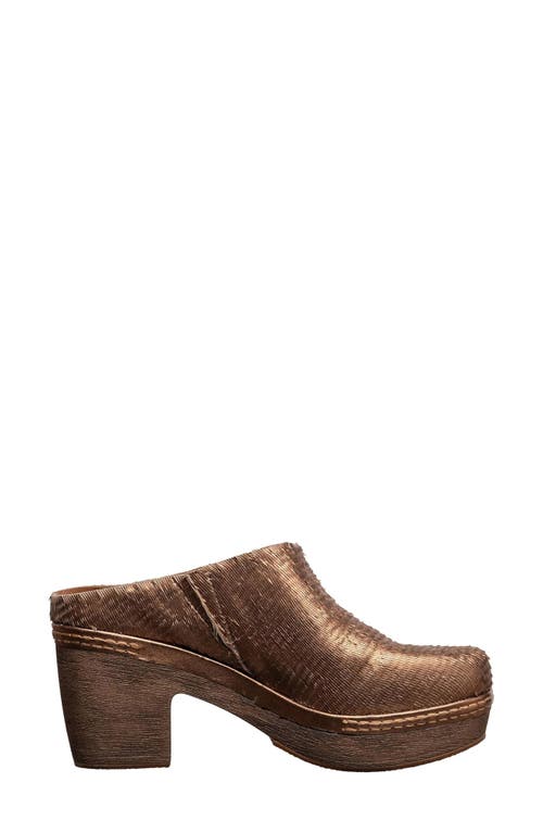 Antelope Safi Platform Clog In Brown