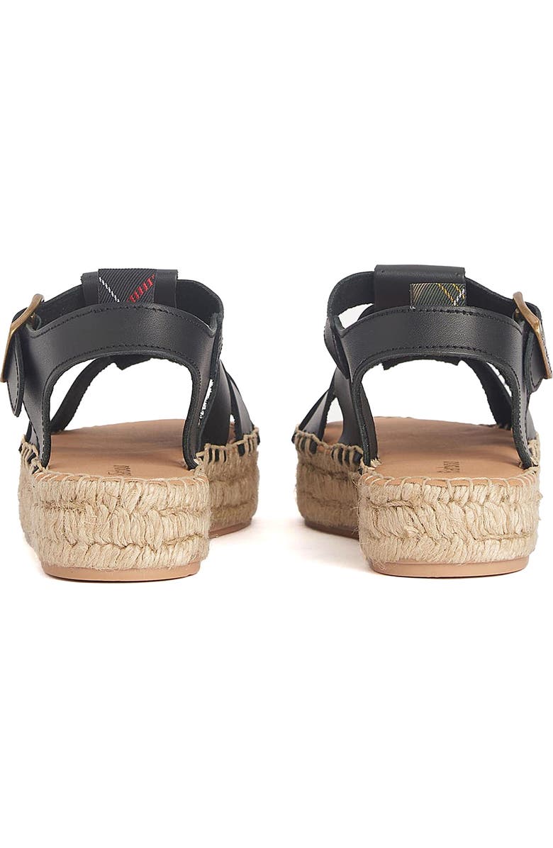 Barbour Paloma Espadrille Platform Fisherman Sandal, Alternate, color,