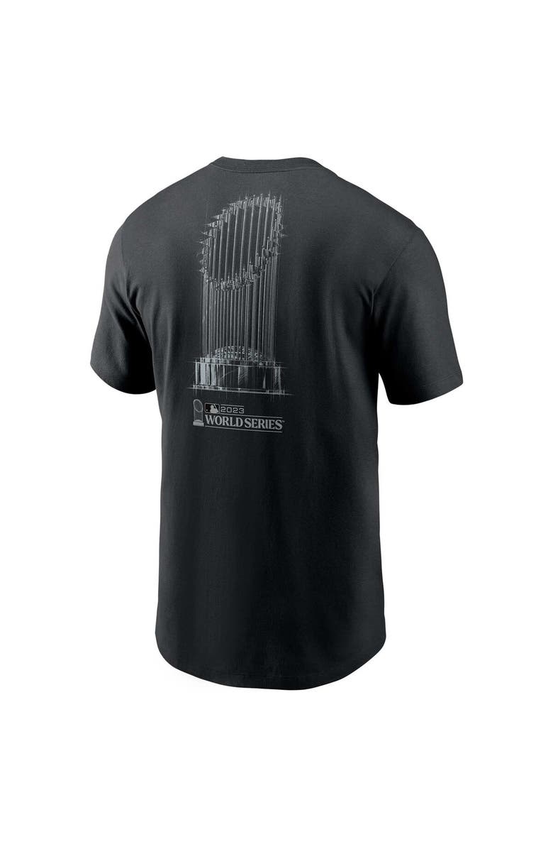 Nike Men's Nike Black Texas Rangers 2023 World Series Champions Trophy T-Shirt, Alternate, color, 