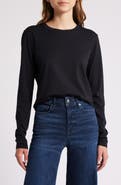FRAME Cotton Crewneck Top
