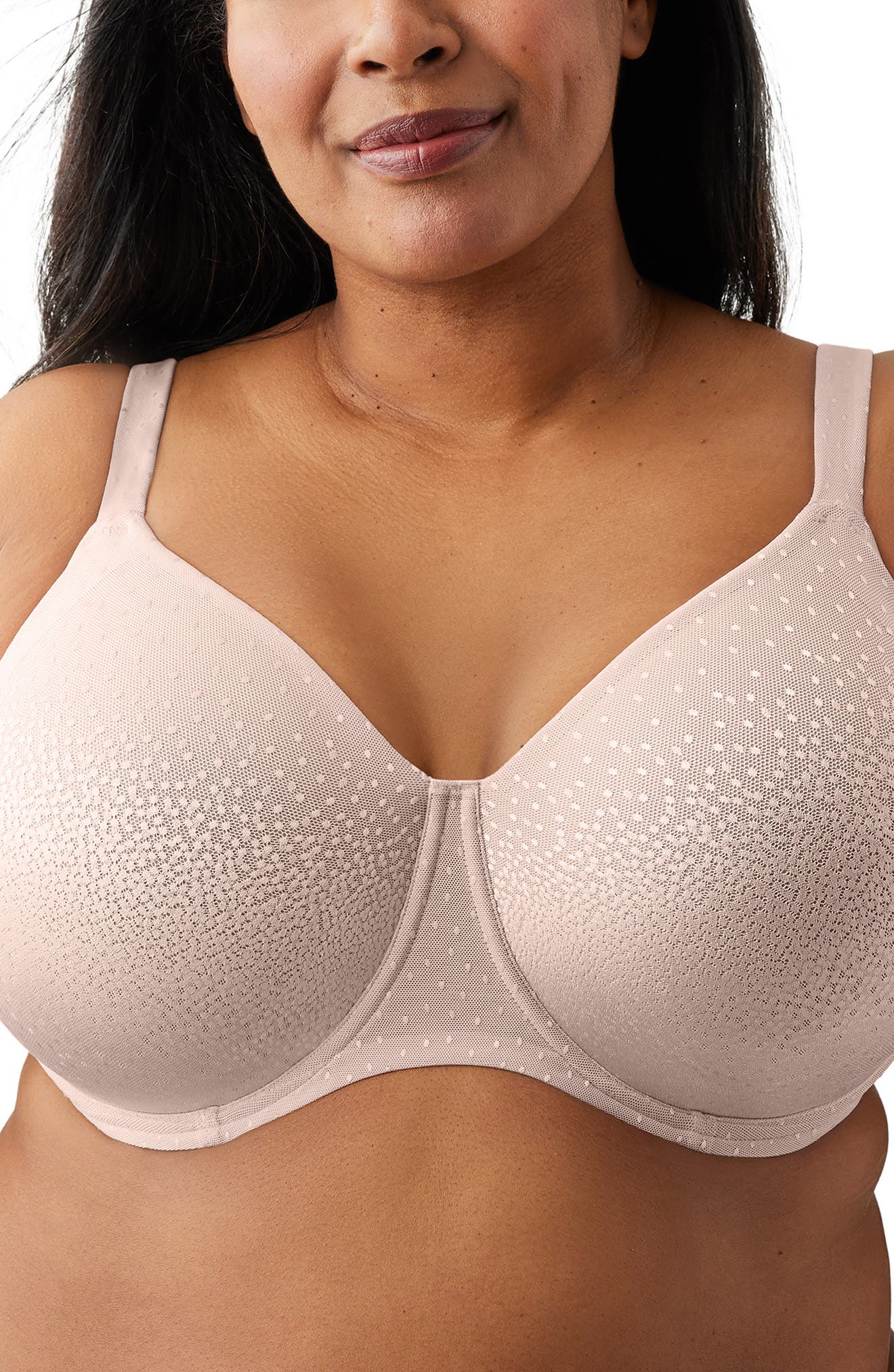 Wacoal Back Appeal™ Minimizer Underwire Bra in Rose Dust 