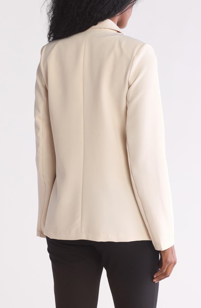 Blu Pepper Solid Double Breasted Blazer, Alternate, color, Light Khaki