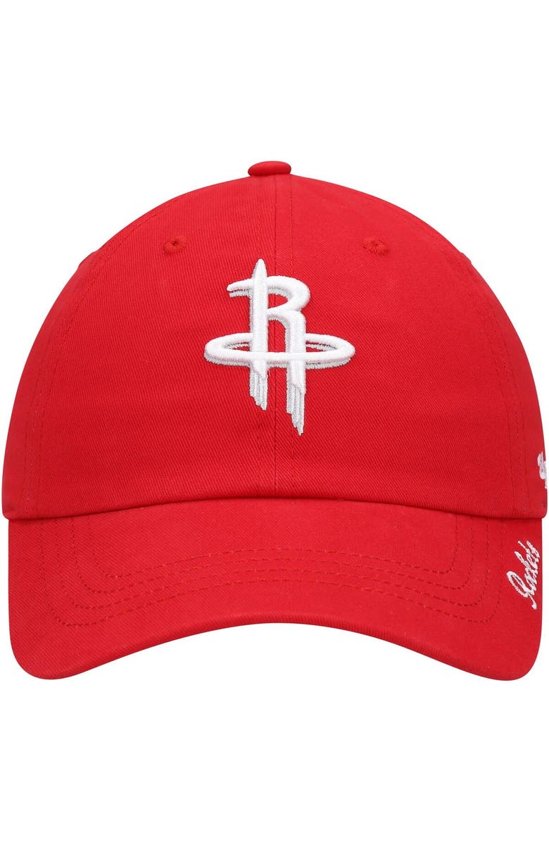 '47 Women's '47 Red Houston Rockets Miata Clean Up Logo Adjustable Hat, Alternate, color, Red