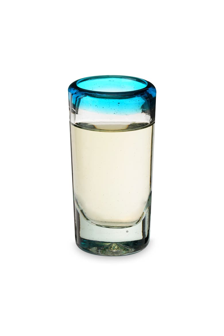 Segunda Vida Primavera Recycled Shot Glasses Set of 4, Alternate, color, Clear