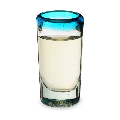 Twine Set Of 4 Primavera Recycled Shot Glasses In Clear