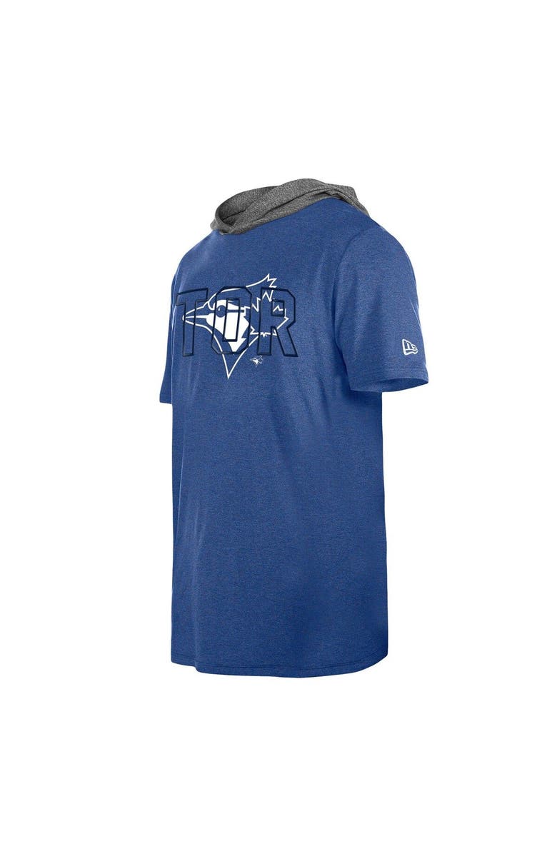 New Era Men's New Era Royal Toronto Blue Jays Team Hoodie T-Shirt, Alternate, color, 