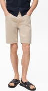 MANGO Denim Bermuda Shorts