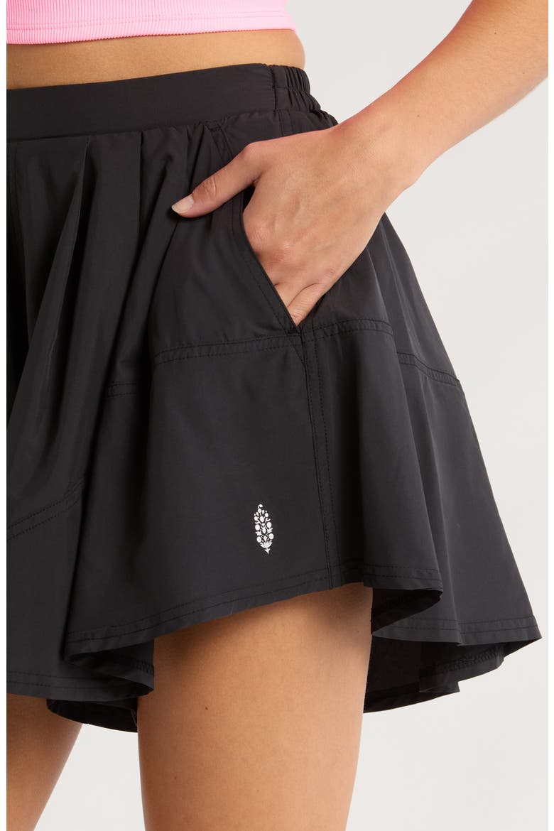 FP Movement Center Court Shorts, Alternate, color, BLACK