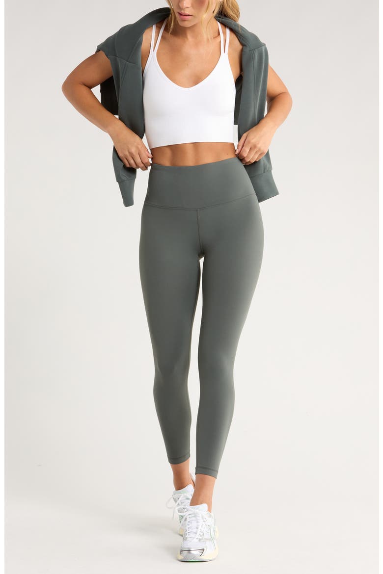 Live In High Waist 7/8 Leggings, Alternate, color, GREEN URBAN
