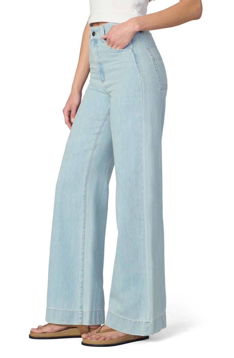 Joe's Jeans The Mia Slant Pocket High Waist Wide Leg Jeans, Alternate, color,