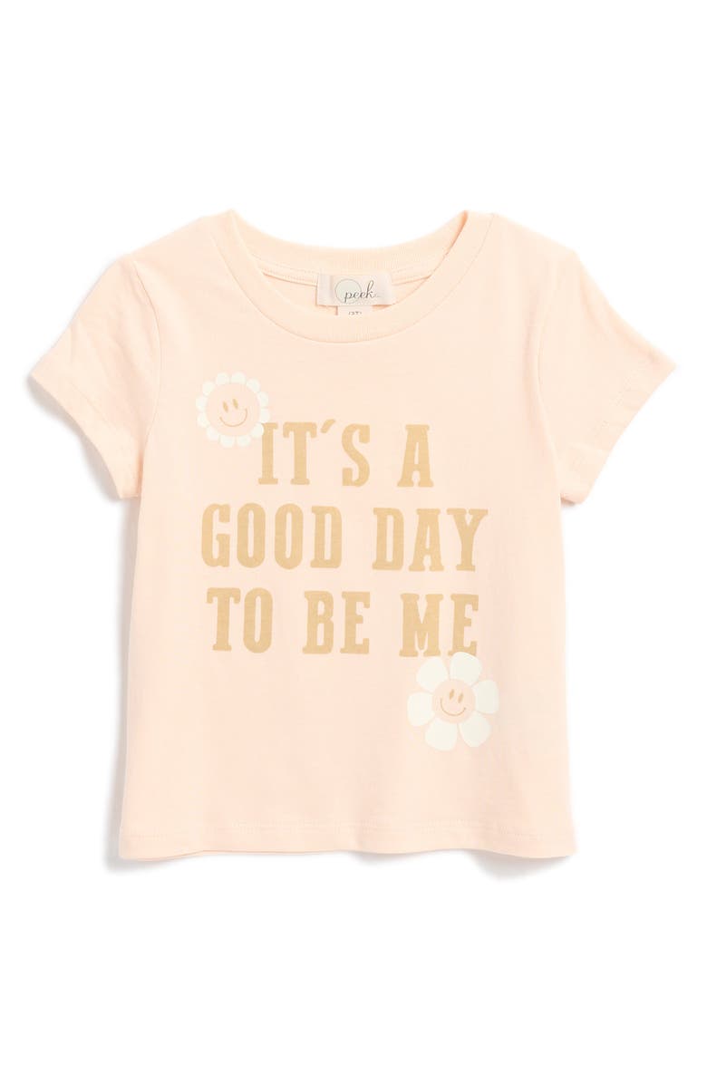 Peek Aren't You Curious Kids' It's A Good Day Graphic T-Shirt, Main, color,
