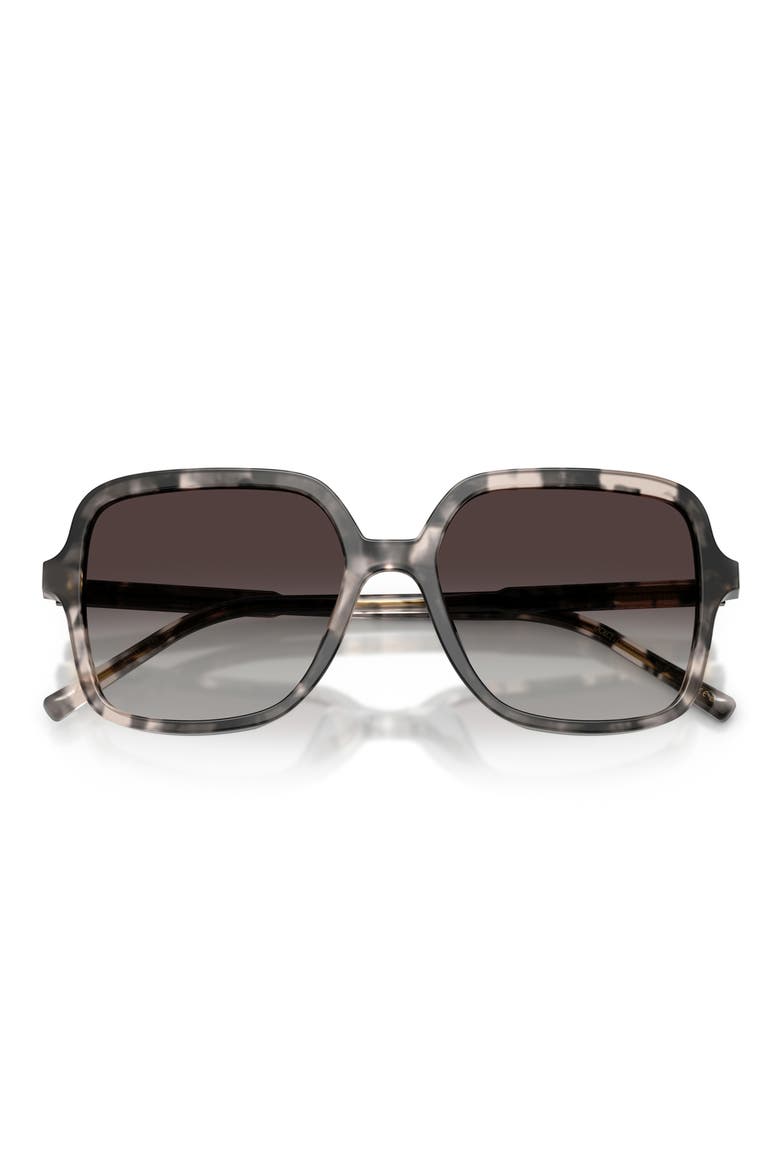 55mm Square Sunglasses, Alternate, color, GREY HAVANA / GREY GRADIENT