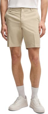 BOSS Slice Stretch Cotton Shorts