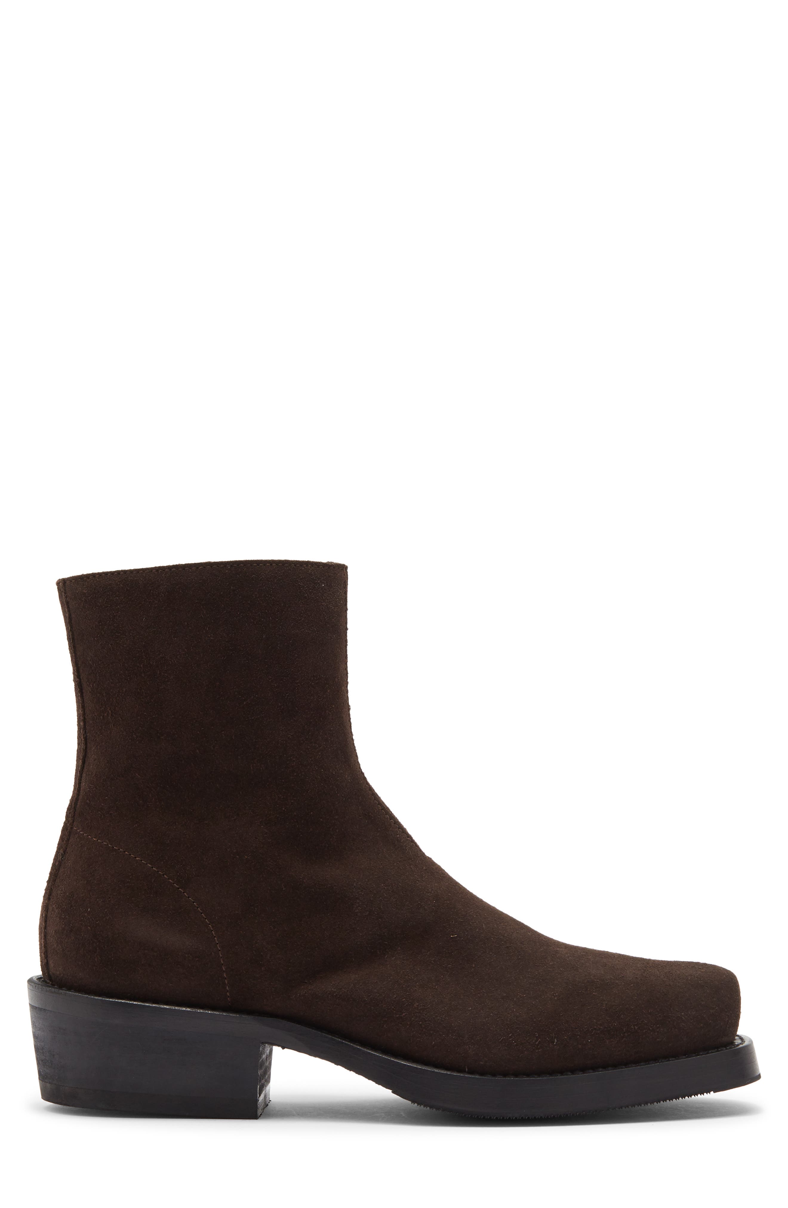 Charro Boot, Alternate, color, BROWN SUEDE