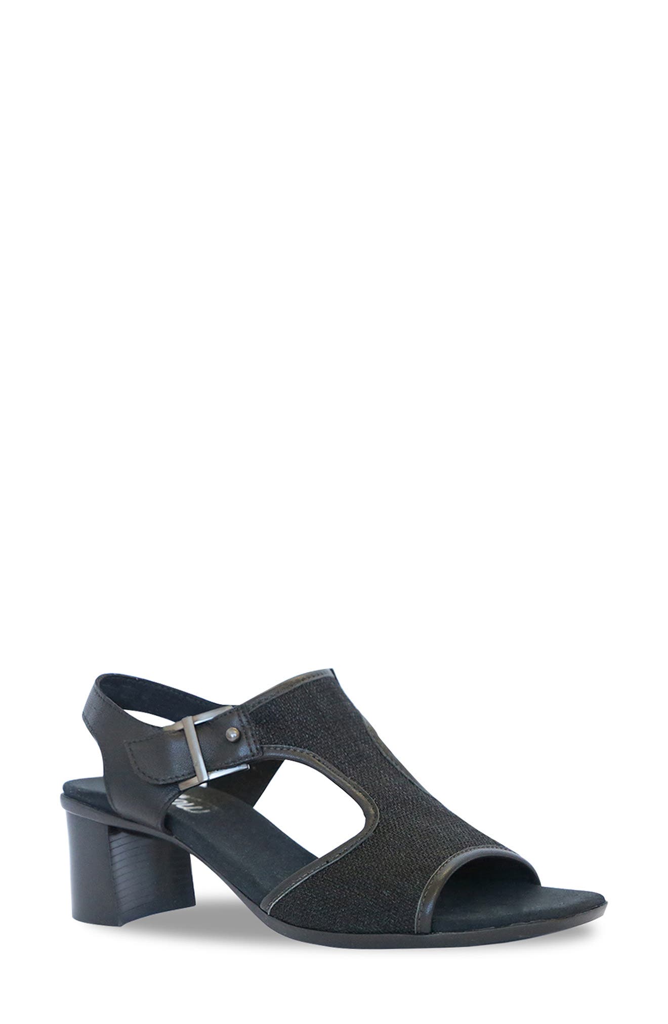 Munro Wallis Peep-Toe Sandal, Main, color, 