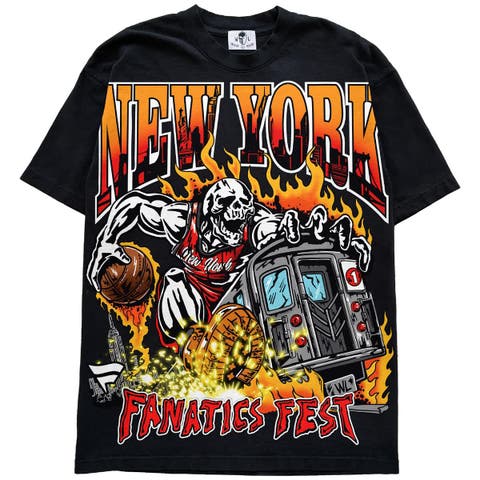 Men's Warren Lotas Black Fanatics Fest Rider T-Shirt