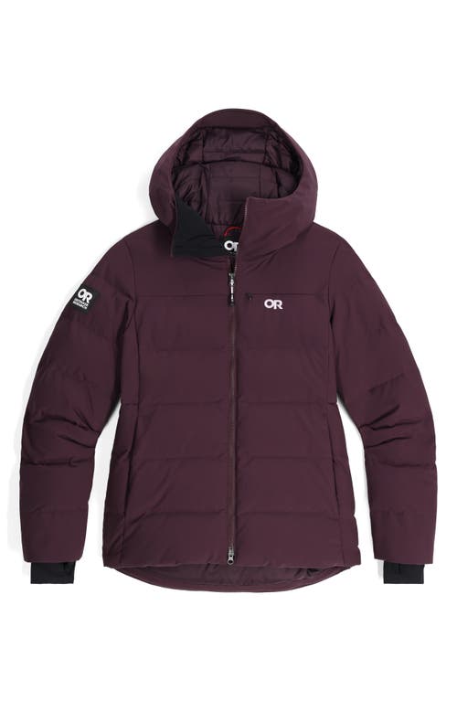 Outdoor Research Snowcrew Down Jacket In Blue