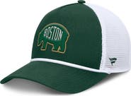 FANATICS Men's Fanatics Green/White Boston Bruins Bermuda A-Frame Adjustable Hat