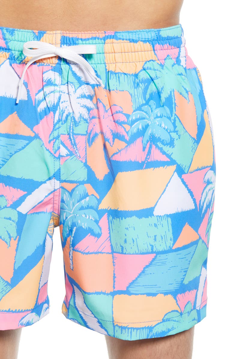 Chubbies The Oceansides Print Swim Trunks, Alternate, color,