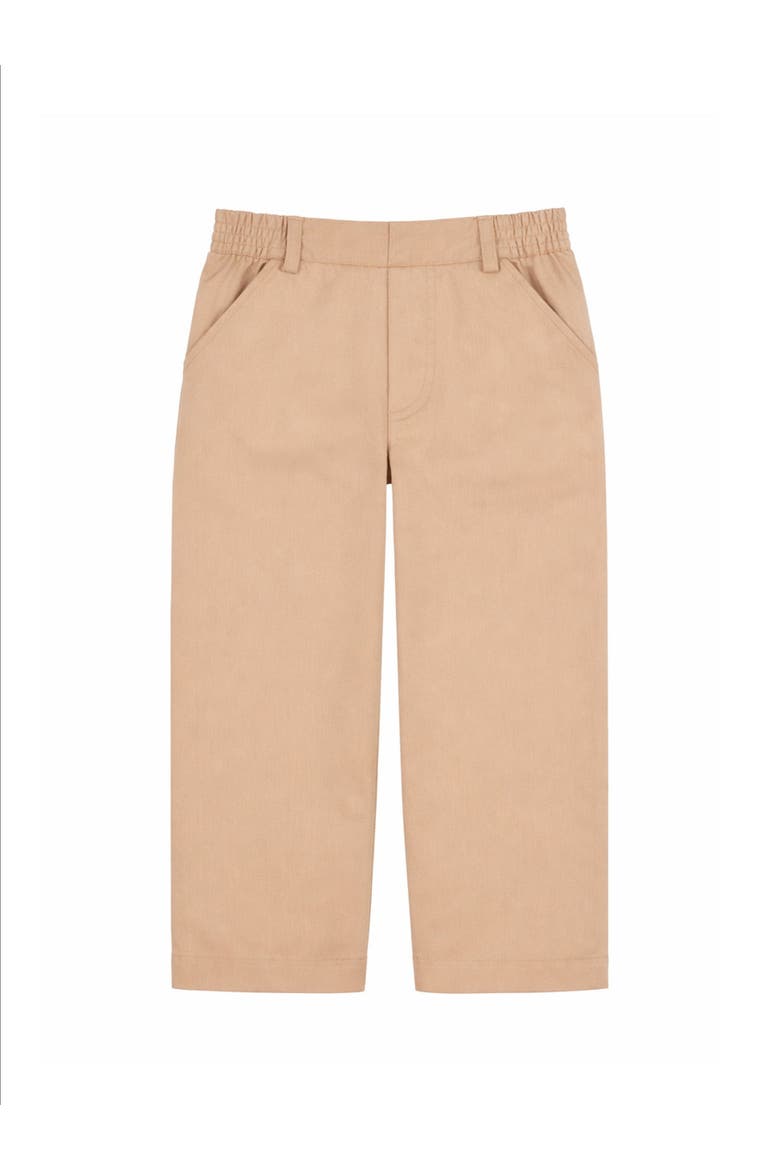 Khaki Twill Fake Fly Pants, Main, color, Khaki