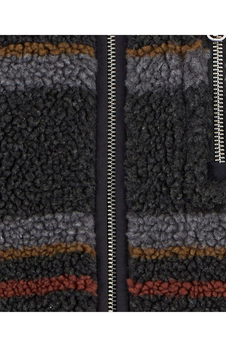 Barbour Endmoor Fleece Jacket, Alternate, color, Black Mix