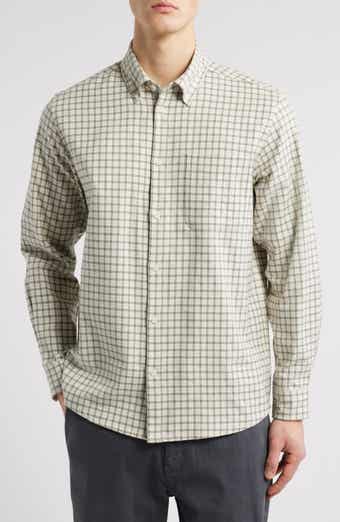 Kent Check Flannel Button-Down Shirt