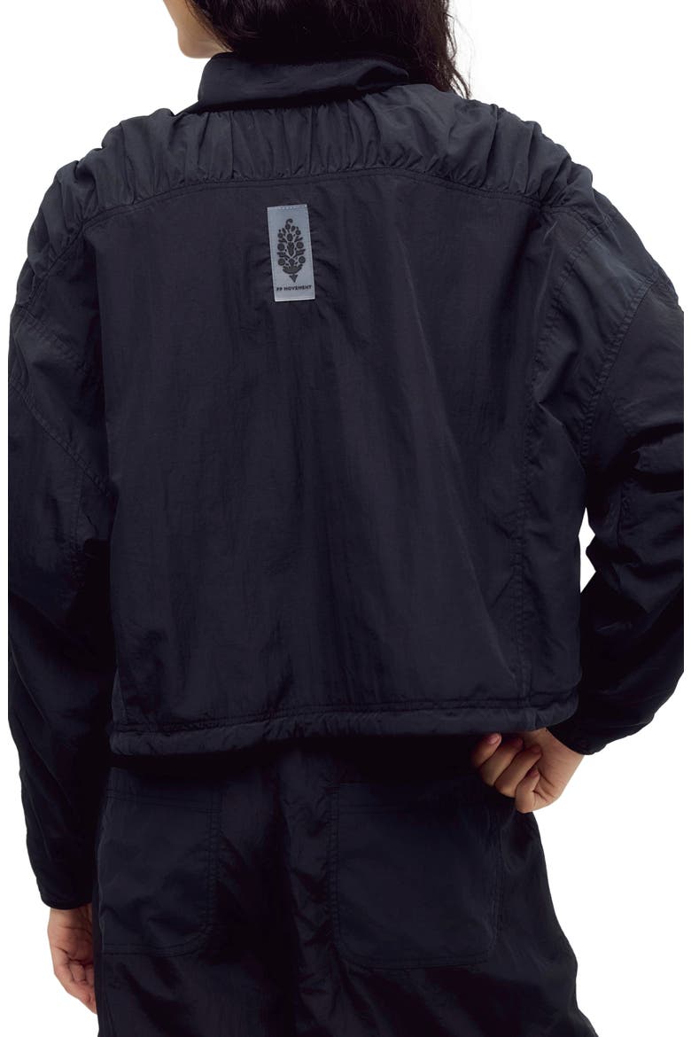 Alpine Reversible Half Zip Jacket, Alternate, color, BLACK