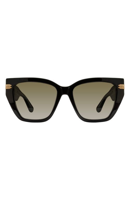 Stuart Weitzman 53mm Gradient Cat Eye Sunglasses
