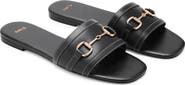 MANGO Buckle Slide Sandal