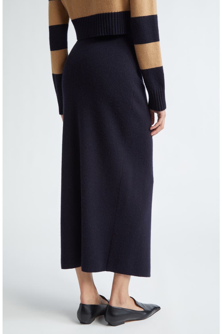 Umbria Wool & Cashmere Sweater Skirt, Alternate, color, ULTRAMARINE