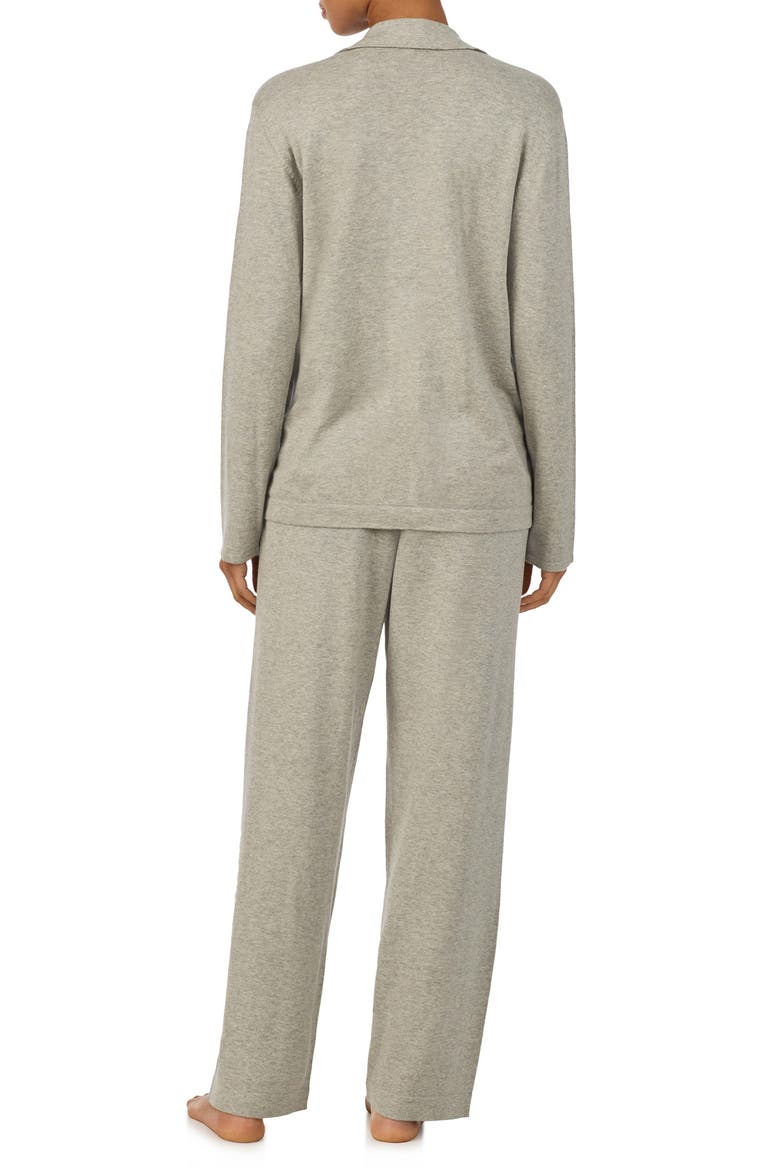 Cotton & Cashmere Pajamas, Alternate, color, GREY HEATHER