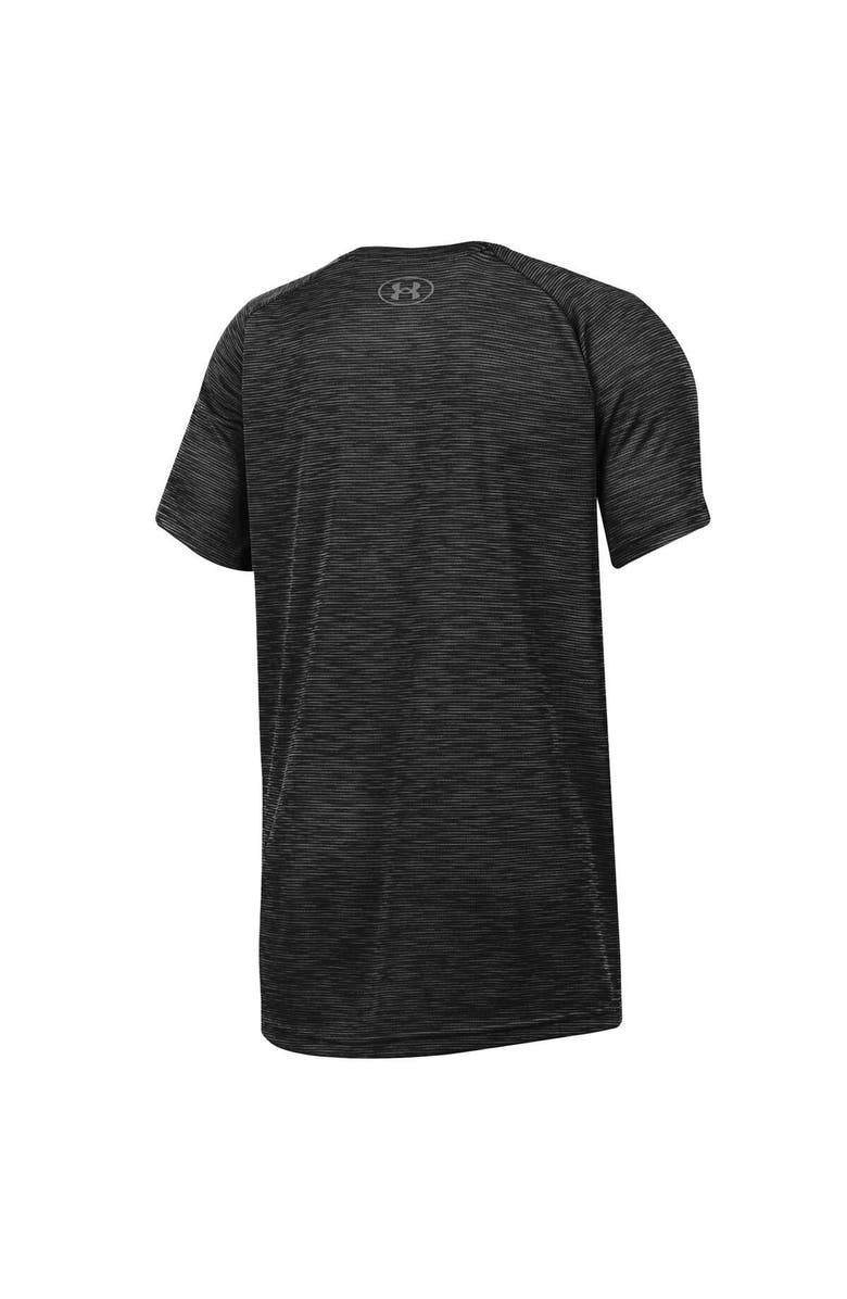 Under Armour Youth Under Armour Heather Black South Carolina Gamecocks Ultra Soft Rye Tech Performance T-Shirt, Alternate, color, Heather Black