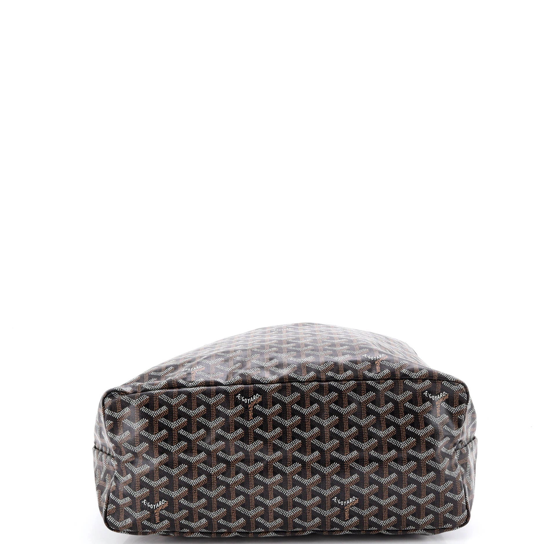 Pre-Owned Goyard Saint Louis Tote Coated Canvas PM, Alternate, color, Brown