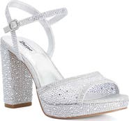 Dune London Mesmerizing Ankle Strap Platform Sandal