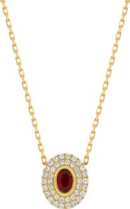 Bony Levy Ruby & Diamond Pendant Necklace (Nordstrom Exclusive)