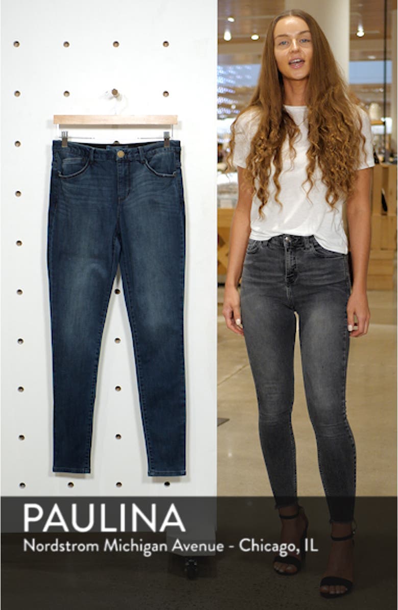 Ab-Solution High Waist Skinny Jeans, sales video thumbnail