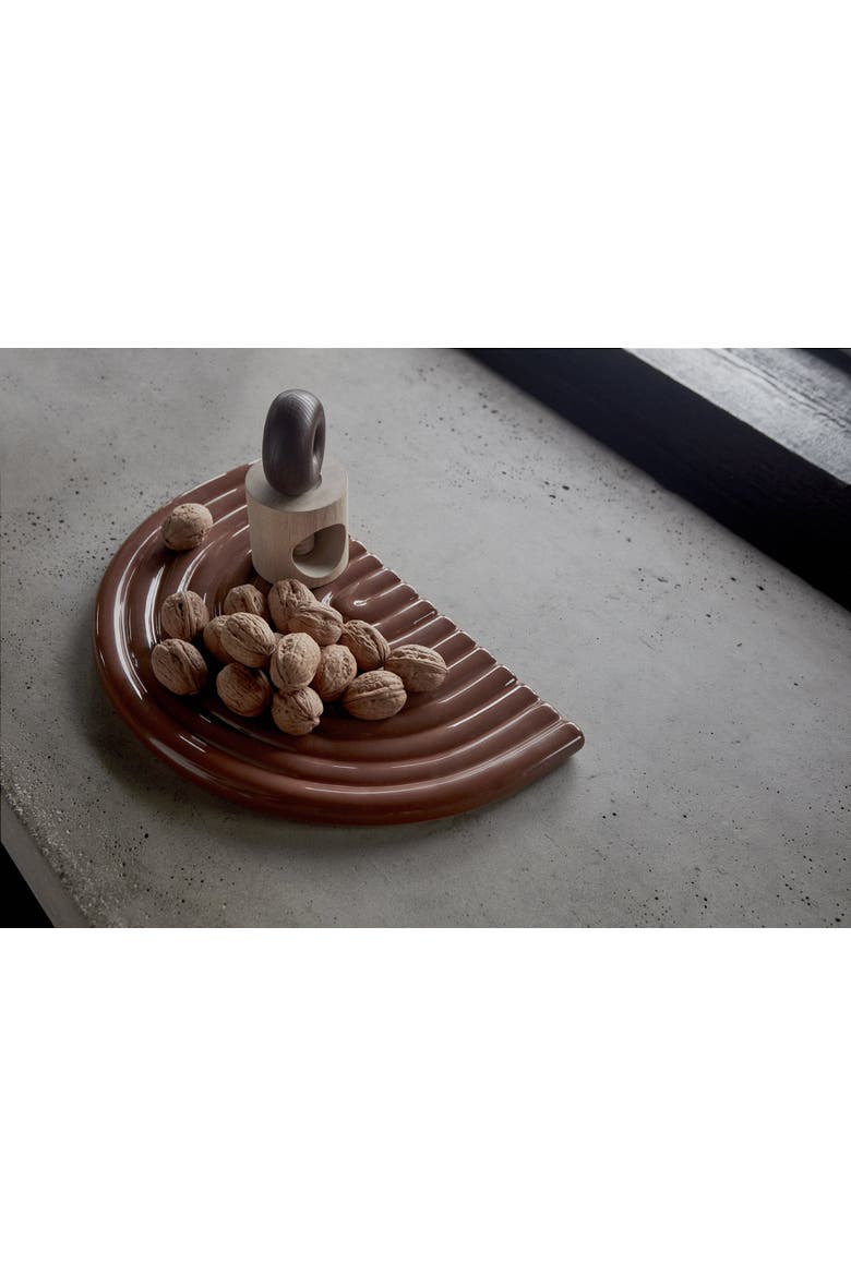Ceramic Rainbow Tray, Alternate, color, Choko