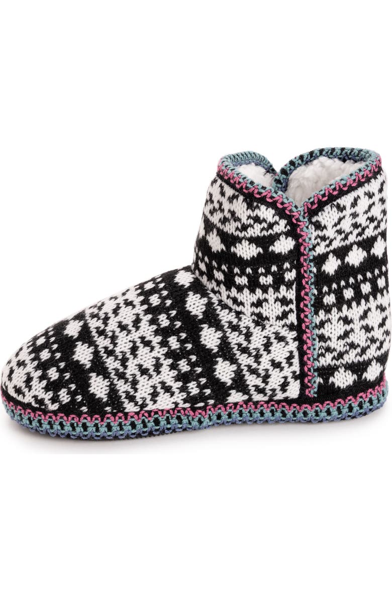 MUK LUKS Leigh Bootie Slipper, Alternate, color,
