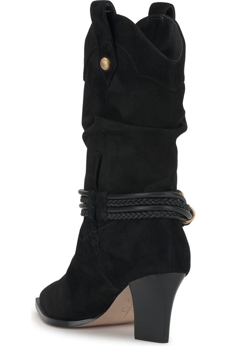 Jessica Simpson Hanie Western Boot, Alternate, color, Black