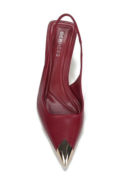 Berness Vega Slingback Pump In Red