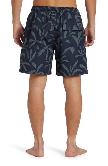Quiksilver Everyday Mix Volley Swim Trunks In Urnban Chic Prnt 4