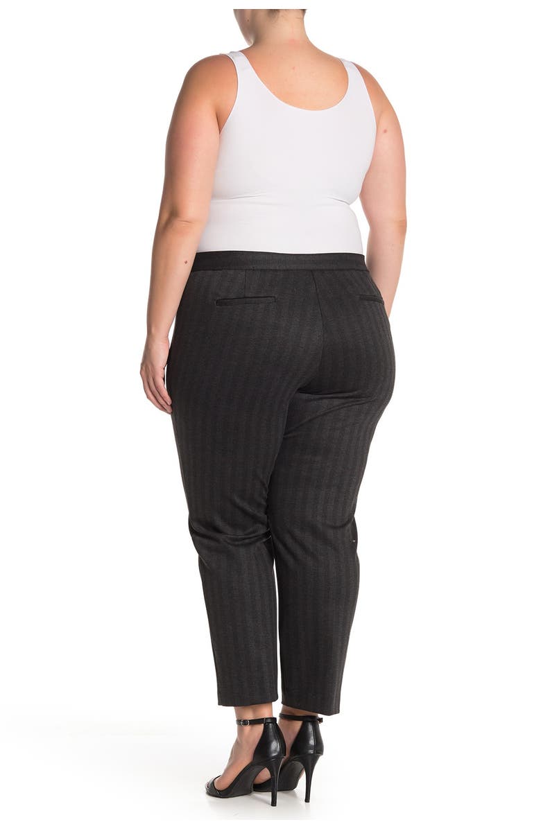 Amanda & Chelsea Alex Ponte Knit Slim Leg Pants, Alternate, color,