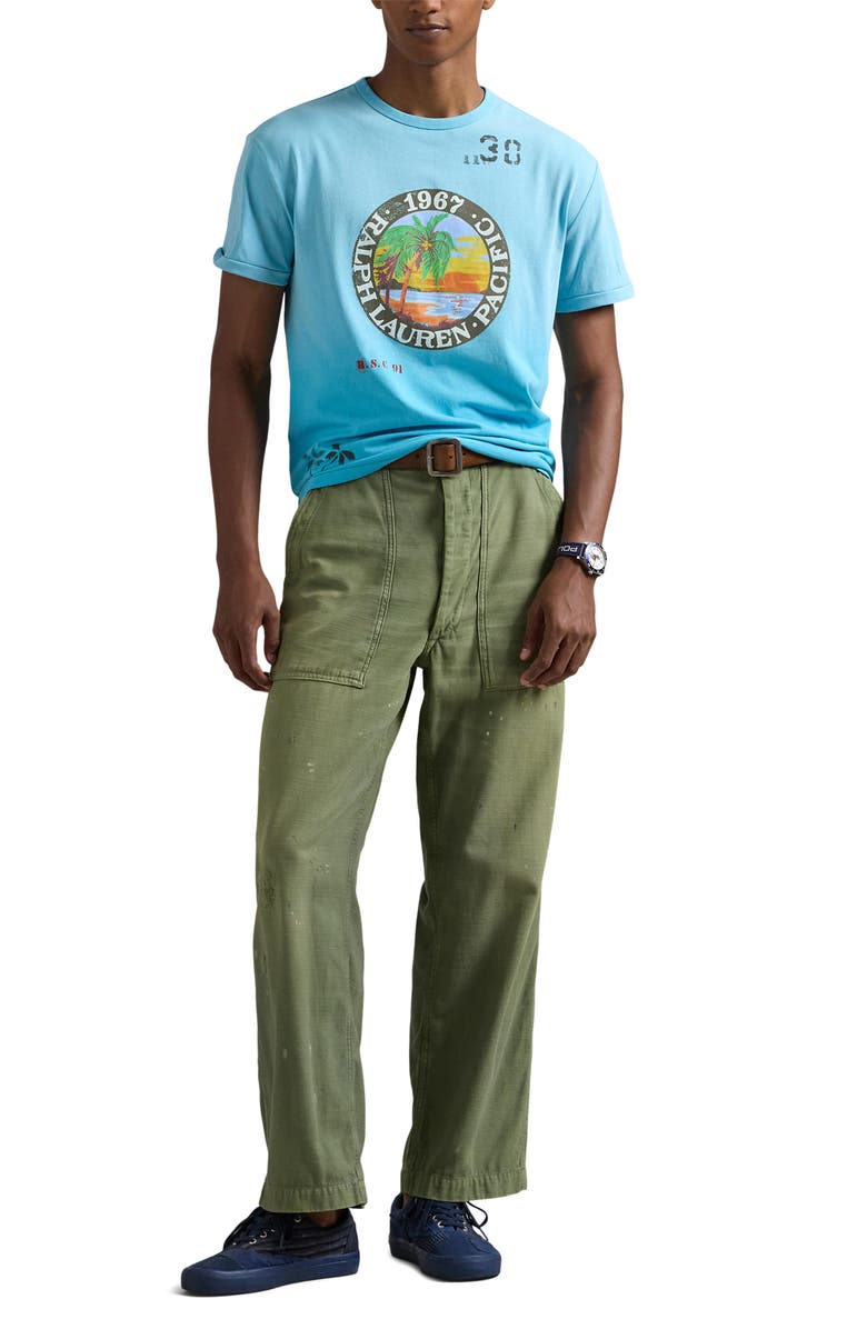 Polo Ralph Lauren Classic Fit Cotton Jersey Graphic T-Shirt, Alternate, color, 